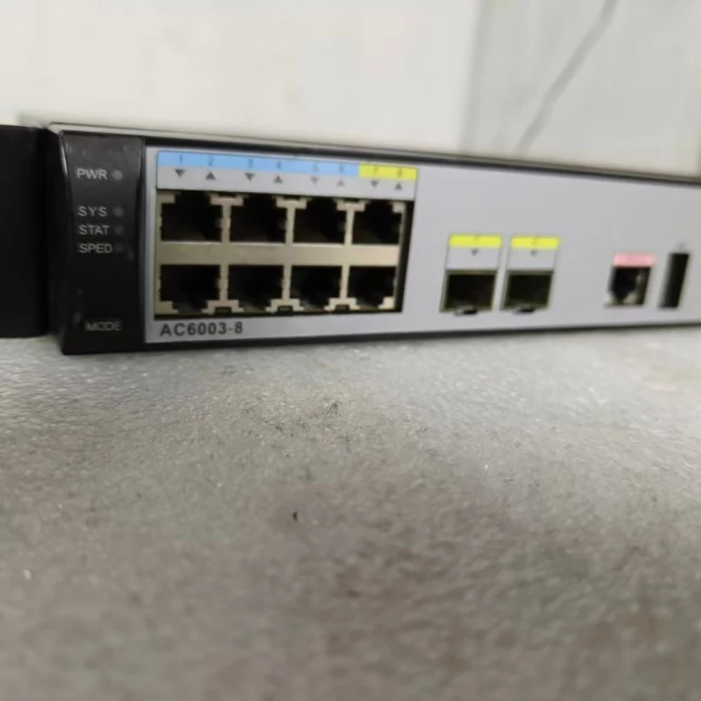 

порт+2-портовый гигабитный оптический порт Контроллер 8-портовый гигабитный электрический AC6003-8