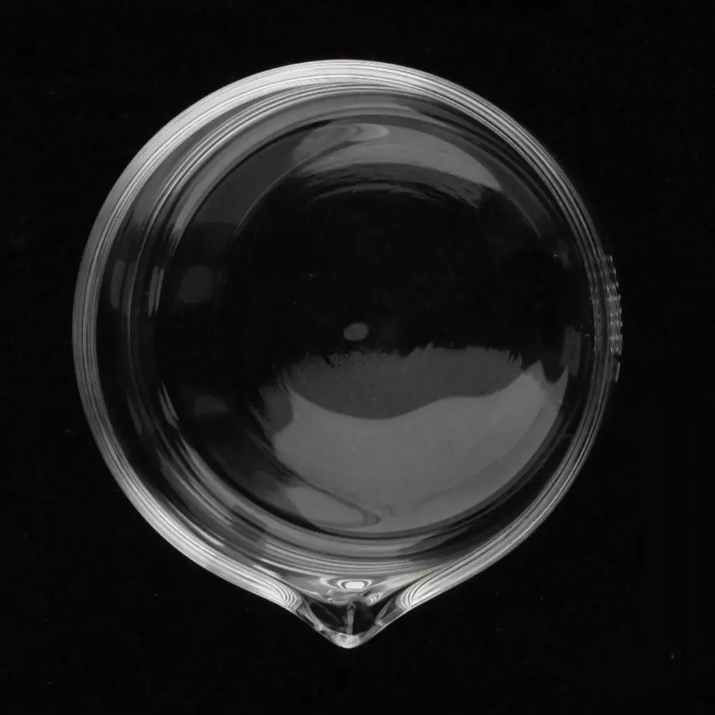 Borosilicate Glass Cell Culture Dish Deep Reusable Crystallizing Bowl Laboratory Sample Plate for Science and Baking