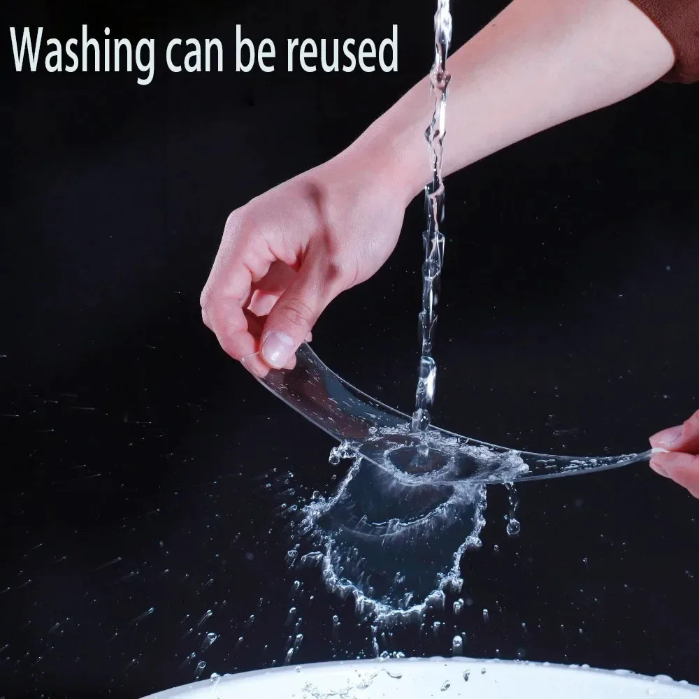 1PC Reusable Traceless Strong Sticky Adhesive New Mesh Nano Tape, Washable Clear Mounting Tape For Paste Items In Home Office