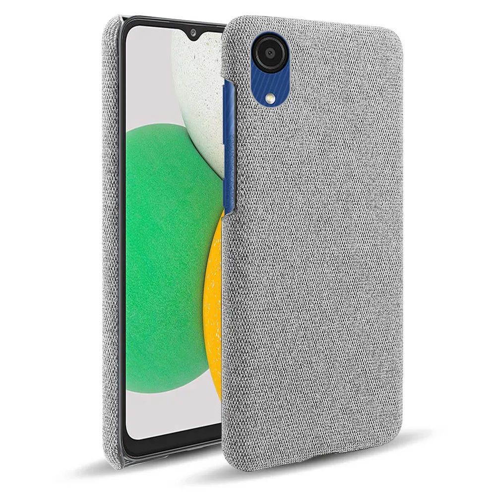 Anti-Slip Matte Fabric Cover Case for Samsung Galaxy A03 Core Slim Lightweight Phone Bag Coque Fundas for Samsung A03 Core