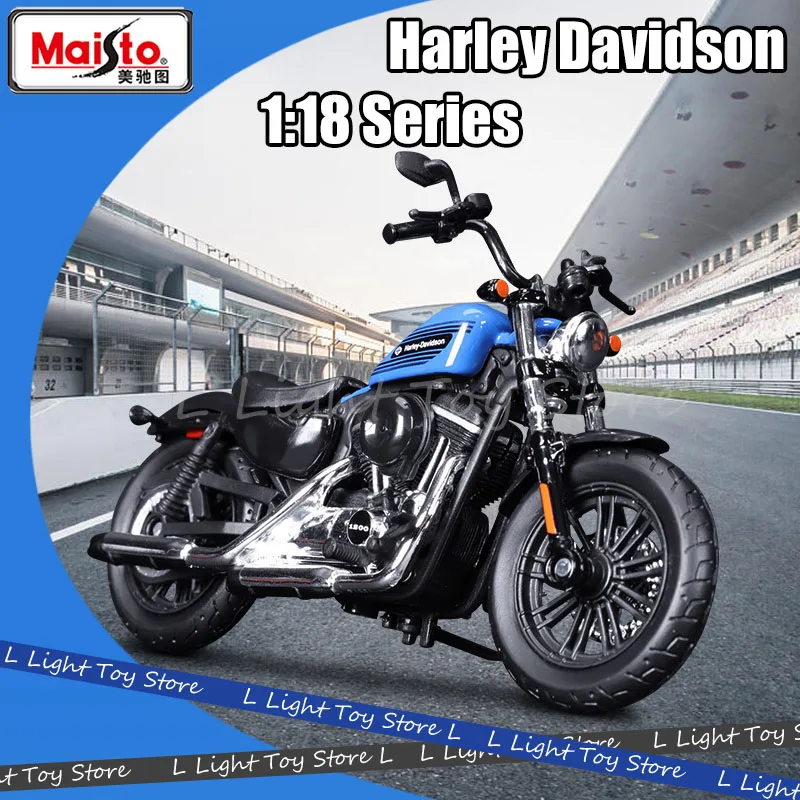 

Maisto 1:18 2022fat Bob114 Racing Harley Davidson Series Motorcycle Collectible Motor Model Collection Model Toy For Child Gfits