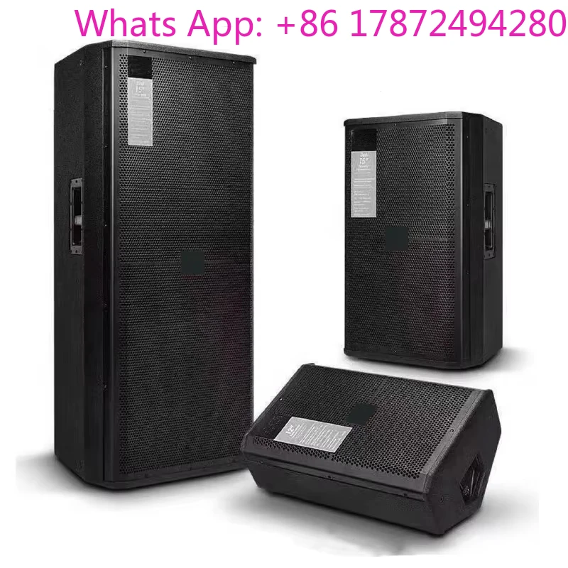 Passive Speaker 2 Way Full Rang Audio Sound Equipment Pa System DJ Stage Performance 15 Inch Professional Speakers