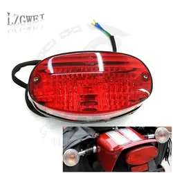 Motorbike Rear Integrated Brake Tail Light For Yamaha Drag Star 400 DS 400 For Kawasaki ZR250 Balius