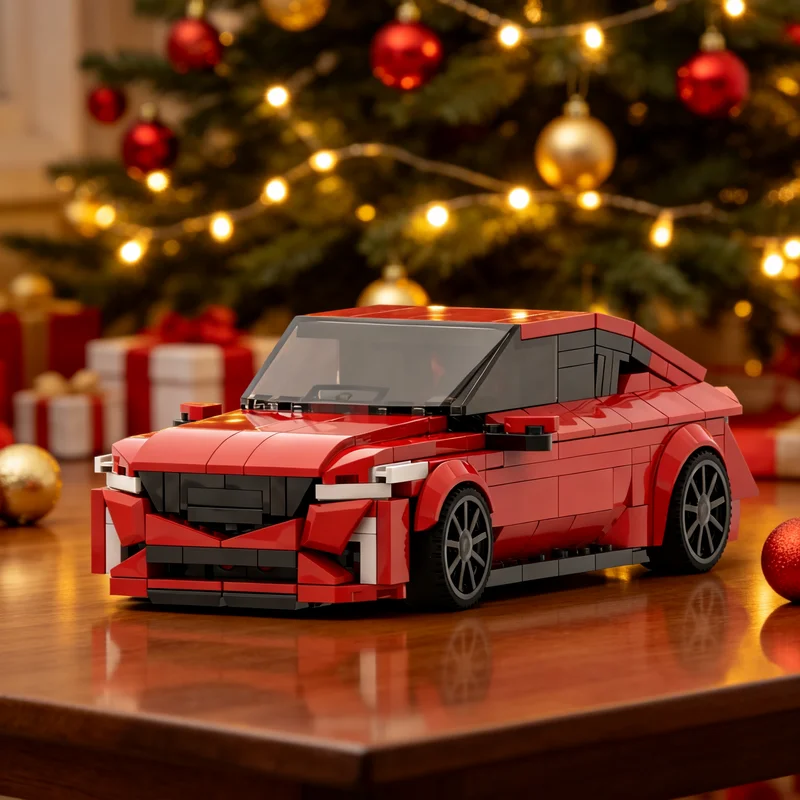 446pcs MOC city Champions 2023 Cadillaced CT5 Sport (Ver2.0) Model Christmas Gift Creative Home Decor Collectible Desk Ornament