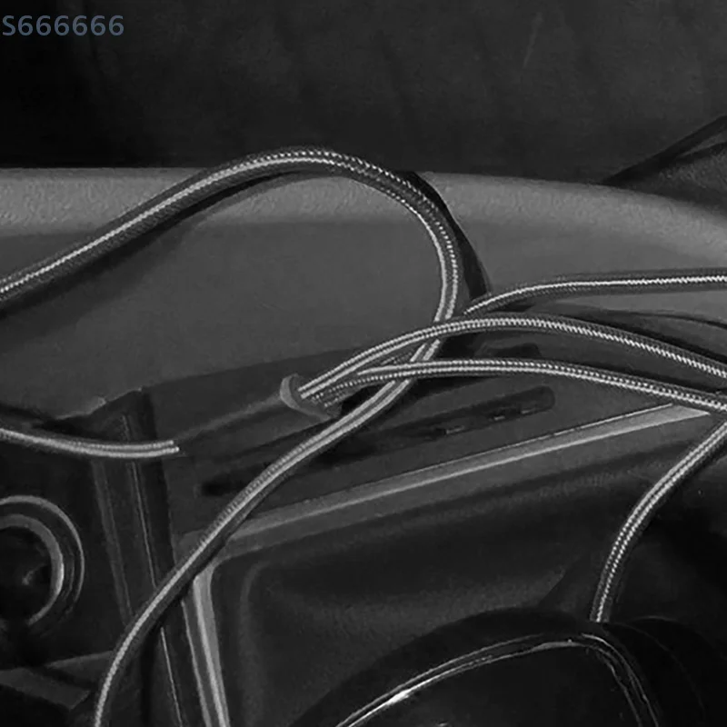 

8pcs Universal Car Cable Line Sleeve Protector Interior Wire Cover Clips Data Cable Organizer Clamp Accessories