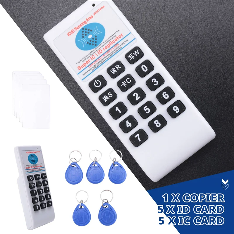 

T82C Hot Sale-Handheld Frequency 125Khz-13.56MHZ Copier Duplicator Cloner RFID NFC IC Card Reader & Writer