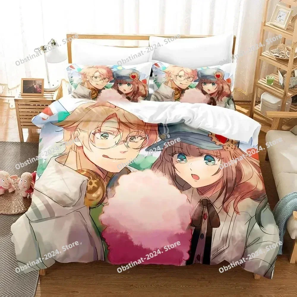 Code Realize Guardian of Rebirth Bedding Set Duvet Cover Bed Set Quilt Cover Pillowcase Comforter king Queen Size Boys Adult