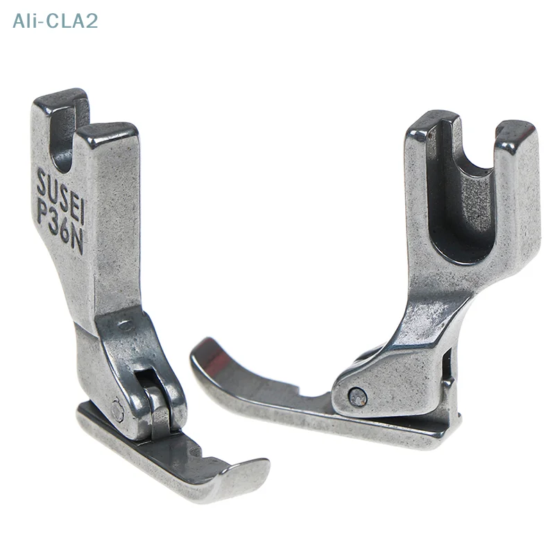 1PC 3.3cmx3.1cmx0.6cm Industrial Sewing Machine Flatcar Steel Unilateral Presser Foot P36LN P36N Sewing Foot