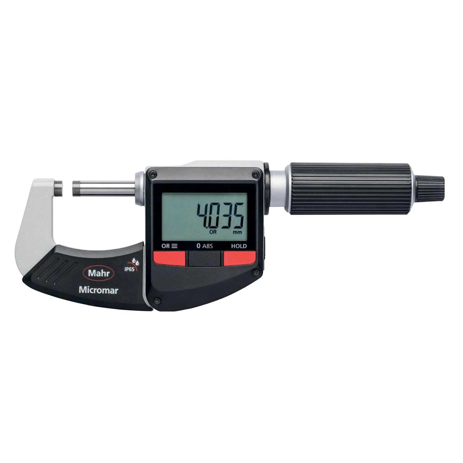 

Mahr Micromar 40EWR 4157011 Measuring Range 0-25mm IP65 Protection Digital Outside Micrometers