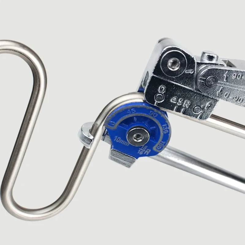 180 ° heavy-duty pipe bending machine for strong bending of stainless steel pipes, smooth bending without damaging the pipeline