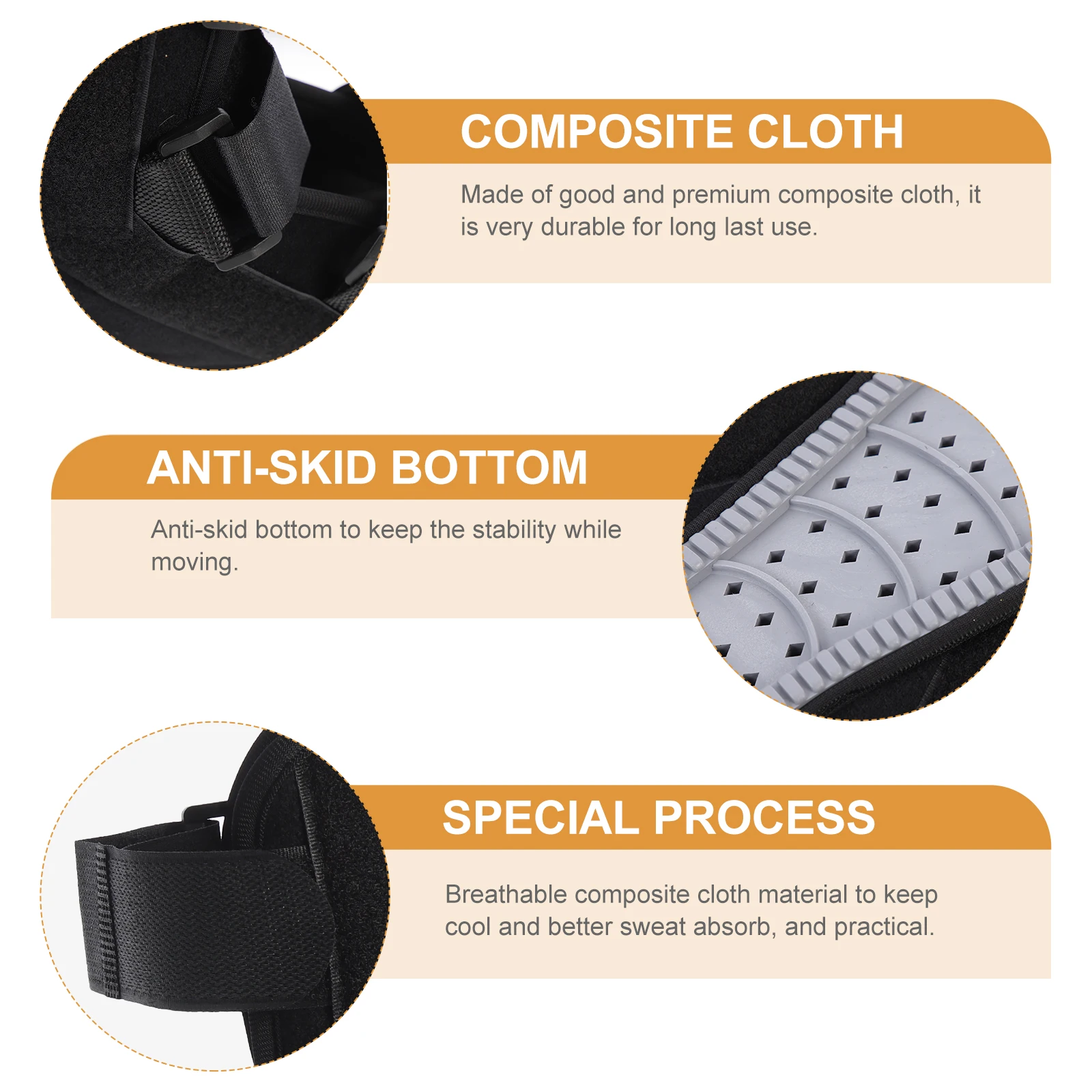 

Ankle Fixation Brace Orthopedic Shoe Anti Rotation Foot Boot Adjustable Stabilizer Sprained Walking Black M Size Foot Care Tool
