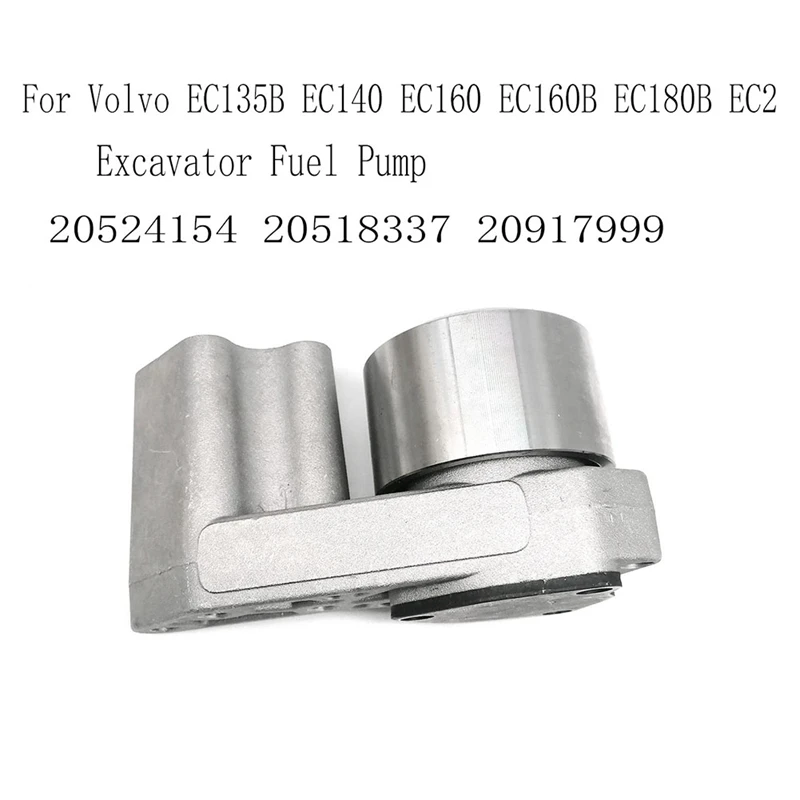 

Топливный насос для экскаватора для Volvo EC135B EC140 EC160 EC160B EC180B EC2, двигатель, масляный трансферный насос 20524154 20518337 20917999, запчасти
