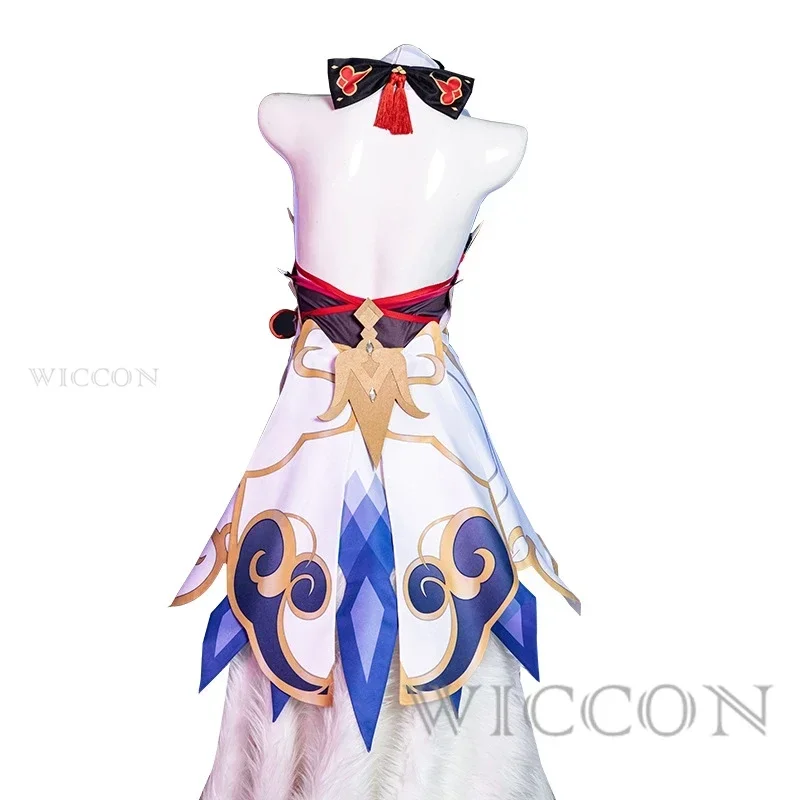SN88 Game Ganyu Cosplay Genshin Impact Cosplay Costume Ganyu Genshin Cosplay Costumes Uniform Jumpsuits Top Wig Full Set Ganyu P