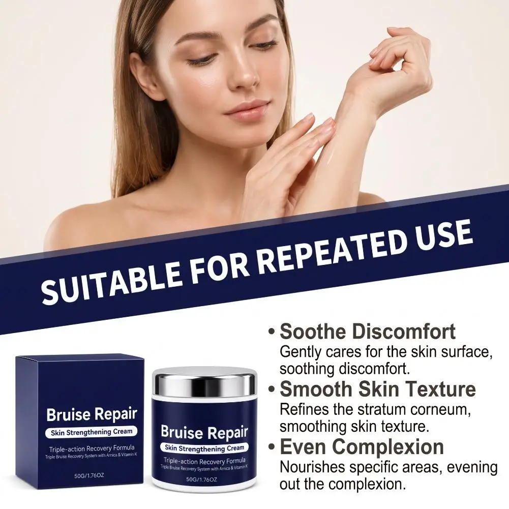 Body Skin Conditioning Cream With Natural Vitamin K, Moisturizing And Soothing Care For Bruise Prone Areas And Everyday Comfort