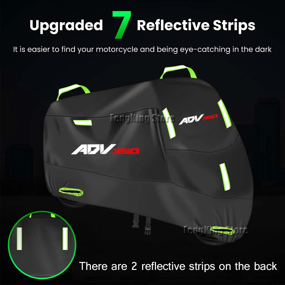 For Honda ADV350 ADV 350 Motorcycle Cover UV Protective Dustproof Snowproof Outdoors Rain Motorcycle Waterproof Cover