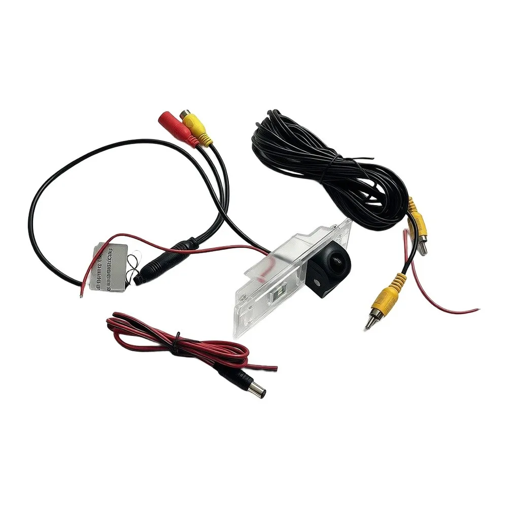 AHD1080P Camera Backup Camera 170 Degree Wide Angle for Dual Video Output ABS Plastic Housing Shock Resistant Design