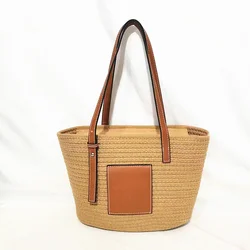 Stylish Woven Cotton Rope Shoulder Bag for Women