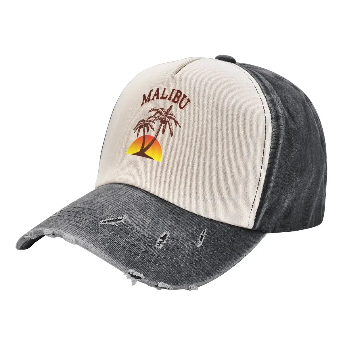 Malibu Coconut Baseball Cap Anime Hat Custom Cap Golf Wear Beach Bag Hats For Women Men's