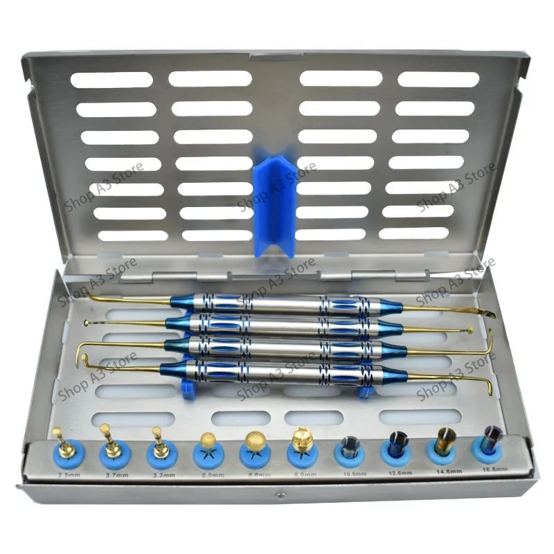 Dental Sinus Lift Elevators Implant Repair Instruments Implant Drills Oral Surgery Instruments Set