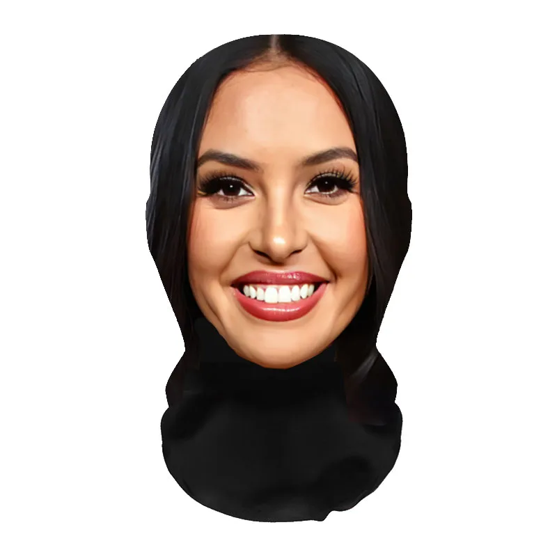 قناع وجه المشاهير المضحك للزوجين في عيد الهالوين، فستان بالاكلافا للحماية من الأشعة فوق البنفسجية، أزياء تنكرية هدية عيد الحب #6