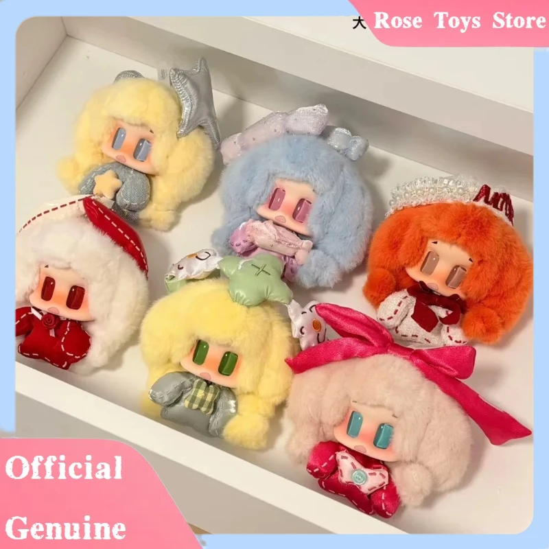 

Оригинальные игрушки Mooroo Meng Fortune Comes To You Series слепая коробка милая сумка Декор брелок загадочная коробка плюшевый кулон сюрприз подарок