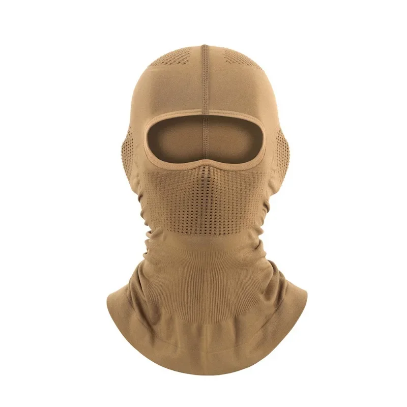 Thin Summer Color Mesh Face Cover Quick Dry Breathable Windproof Riding Face Mask for Motorcycle Helmet Liner