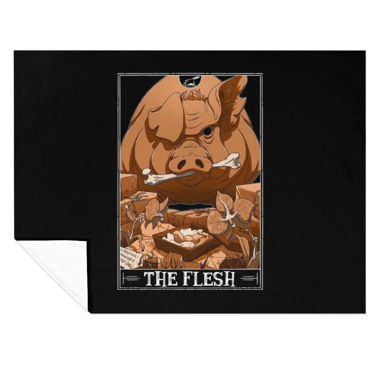 

The Flesh Tarotesque - (Dark) Throw Blanket Summer funny gift Sofa Throw For Baby Blankets