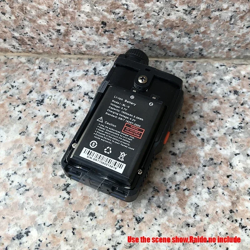 สําหรับ Baofeng วิทยุ Walkie Talkie UV-3R แบตเตอรี่ 1500mAh สําหรับ BF-UV3R วิทยุอุปกรณ์เสริม UV 3R วิทยุพิเศษแบตเตอรี่รุ่น BL-3