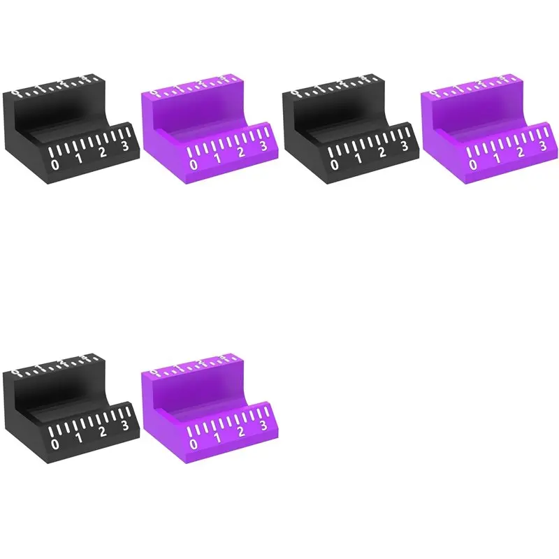 6 Pack Vial Label Applicator For 3Ml Vial - Easy & Precise Sticker Alignment Tool For Vial Labeling
