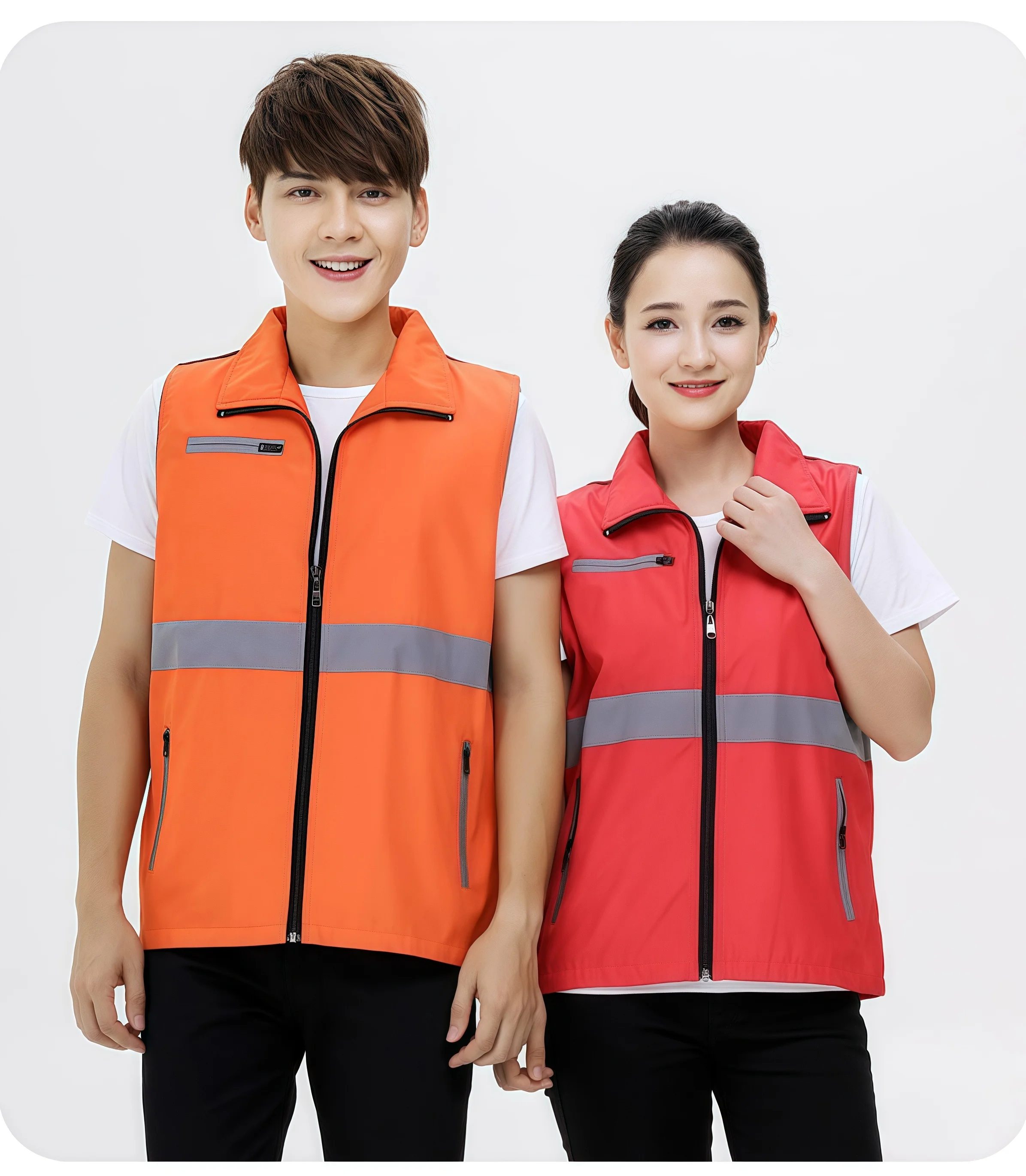 سترة طية صدر السترة خفيفة الوزن مكونة من 8 ألوان، مجموعة ملابس متطوعة، ملابس عمل مخصصة، مريحة ومتينة وقابلة للتنفس #6