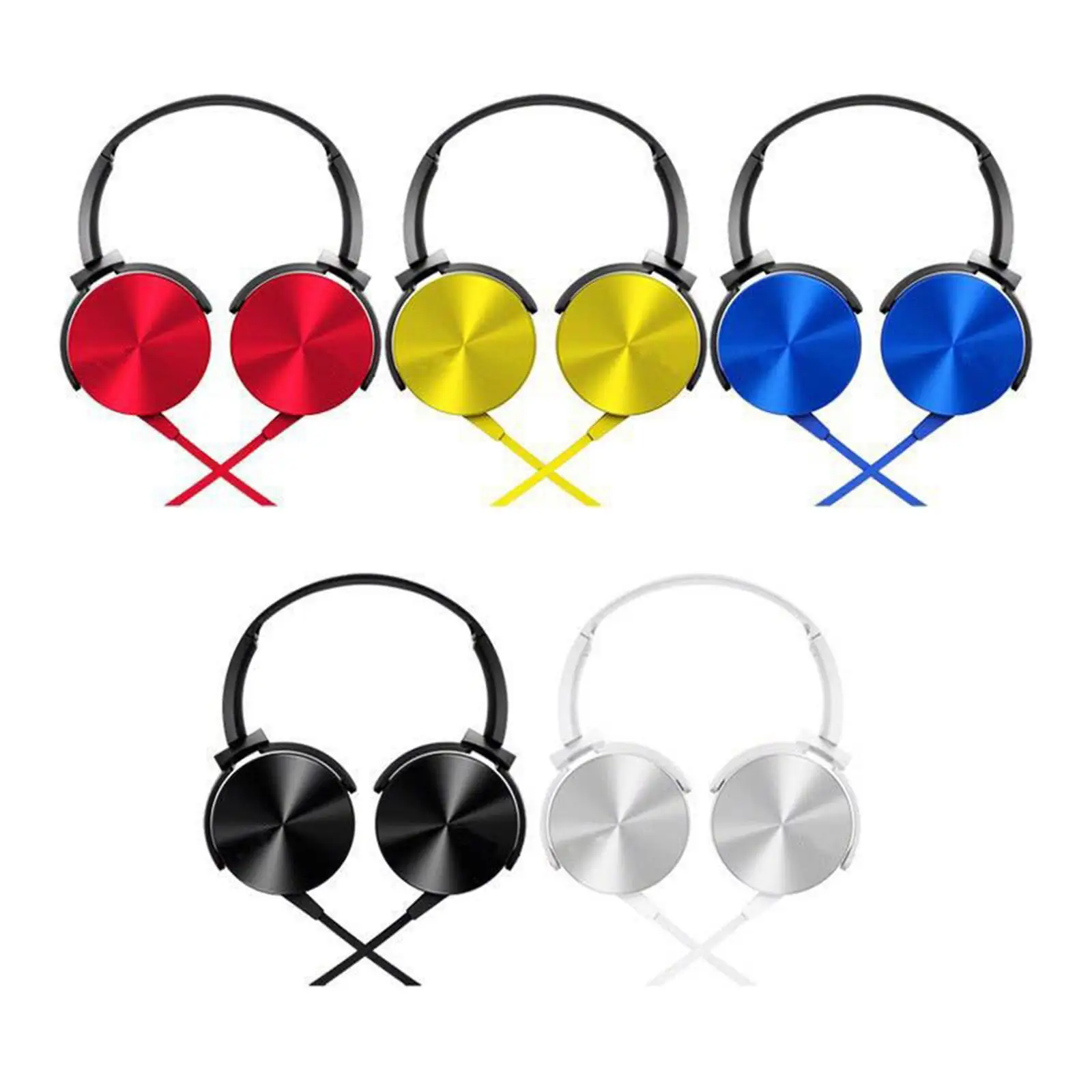 20-20khZ 3D Stereo Headset Over Ear Headphones With Mic for PC