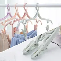 Portable Travel Drying Rack Folding Hangers Space Saving Telescopic Clothes Underwear Socks Detachable Hook Clips Organizer