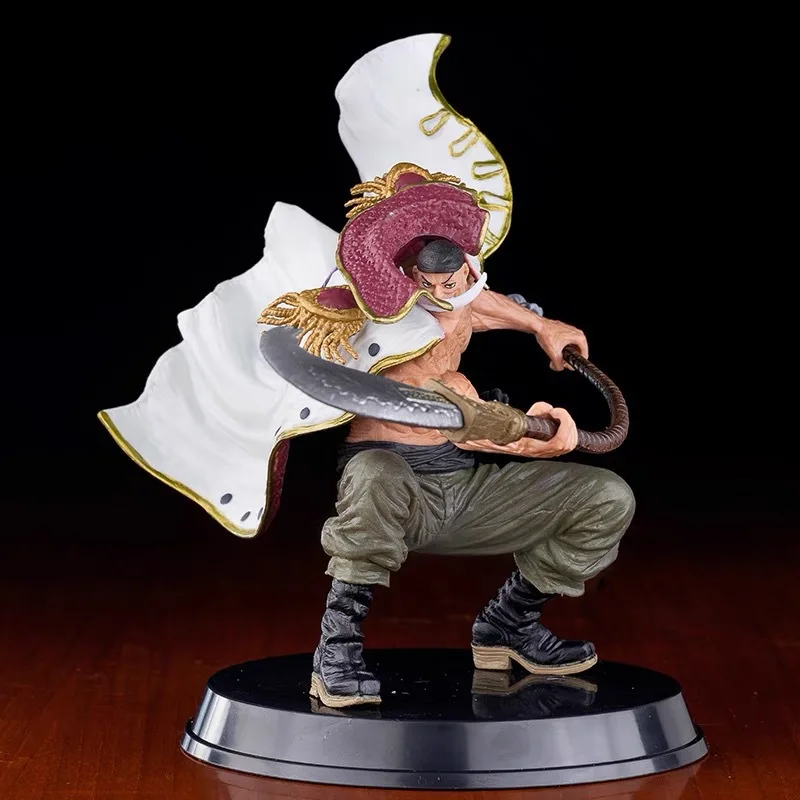 Anime One Piece Whitebeard Pirates Edward Newgate Battle Ver. GK PVC Action Figure Statue Collectible Model Kids Toys Doll Gifts