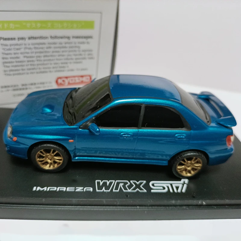 كيوشو 1/43 مقياس امبريزا WRX STi سبيكة سيارة نموذج مجموعة ثابتة زينت هدايا العيد اللعب #2