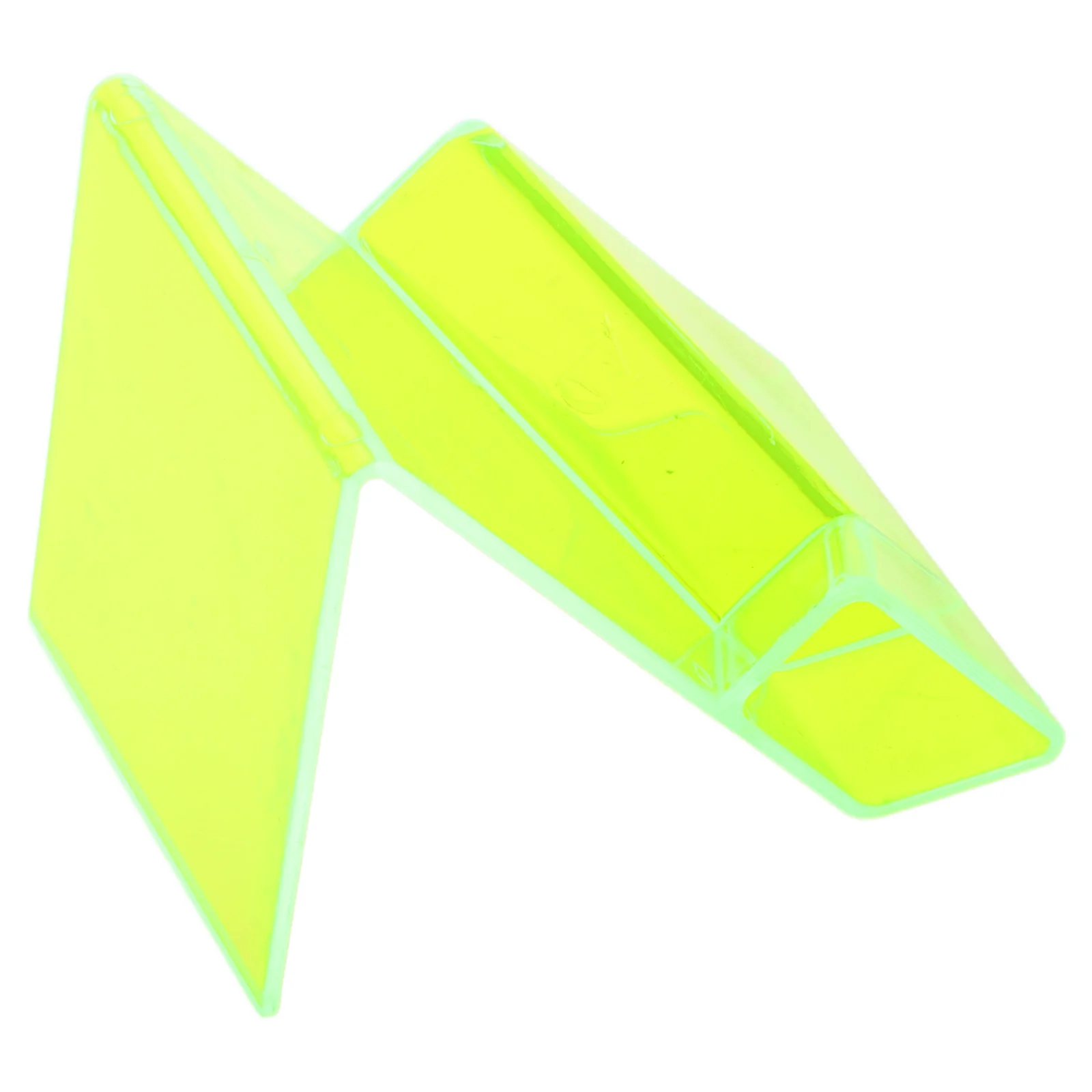 

Plastic Car Speaker Holder Desktop Stand Yellow Stable Triangular Design for Car Audio Pc Studio Speakers Display Accessories