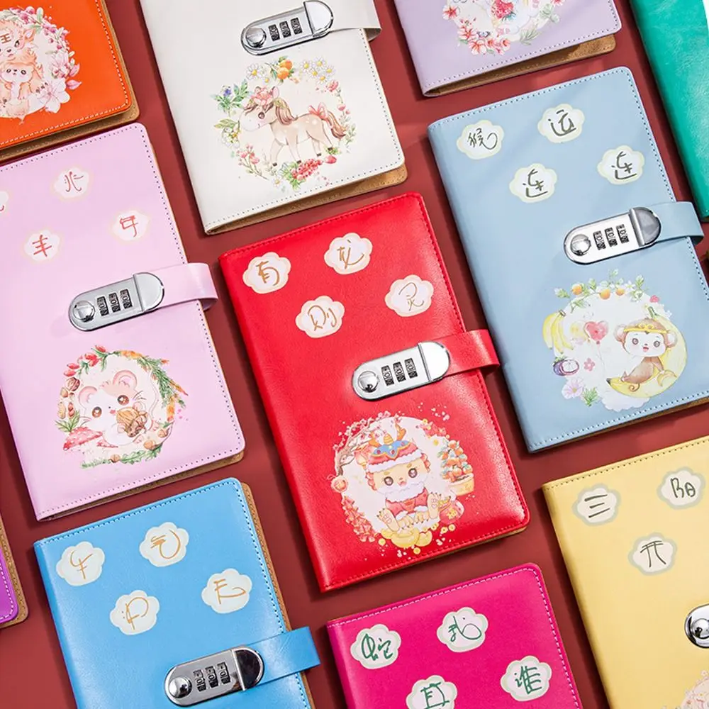 New PU Money Saving Challenge with Password Lock Waterproof Receipt Storage Bag Reusable Wealth Management Gift