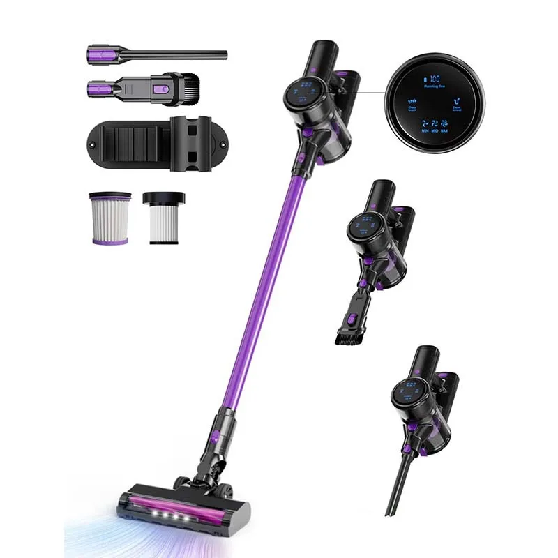 

Household wireless vacuum cleaner 250W brushless motor large suction high power carpet handheld convenient vertical vacuum