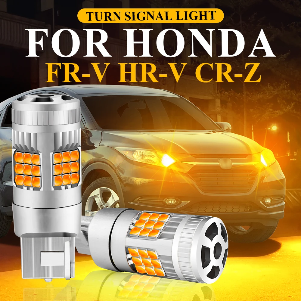 

For Honda FRV HRV CRZ Turn Signal LED Lights FR HR V CR Z 2005-2025 2006 2007 2008 2009 2016 2017 2018 2019 Indicator Lamp Bulbs