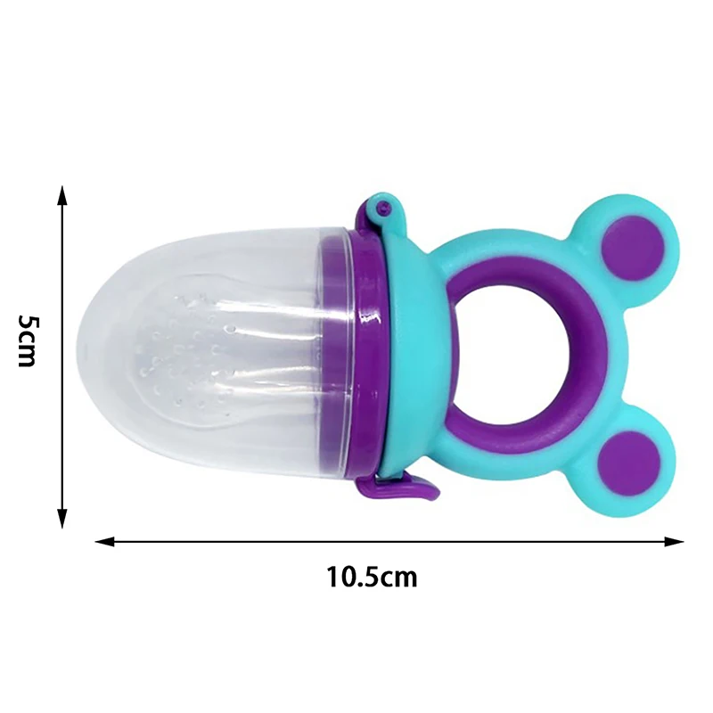 Baby Food Feeding Spoon Juice Extractor Fruit Feeder Pacifier Baby Feeding Bottle Silicone Gum Fruit Vegetable Bite Eat Feeder