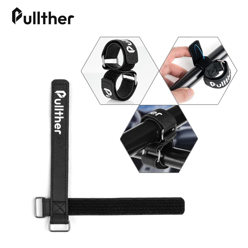 Pullther Strong Belt Cross fixing method Solid fix the fishing rod on Car Rod Holder Rods Rack Portable Pole Strap Fishing Tool