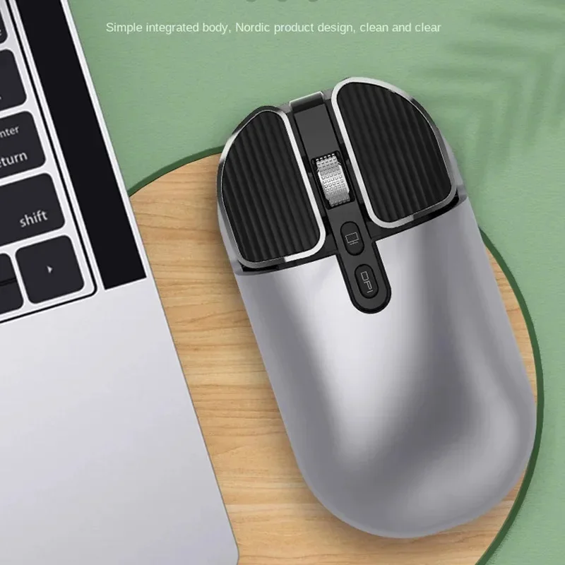 

Mouse 2.4GHZ Wireless Bluetooth Dual Mode Computer Mouse Mute Charge Computer Office Ultra Thin Fashion Gaming Mouse New