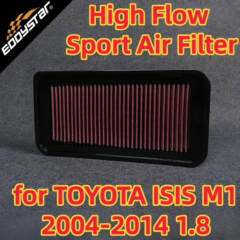 

Спортивный воздушный фильтр с высоким расходом для TOYOTA ISIS M1 2004-2014 1,8 ZNM10W моющиеся гоночные впускные фильтры