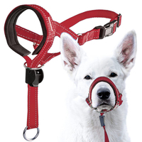 Quick-release Dog Muzzle for Dog Head Halter Muzzle with Safety Strap Anti-biting Dog Muzzle To Stop Dog Pulling on the Leash