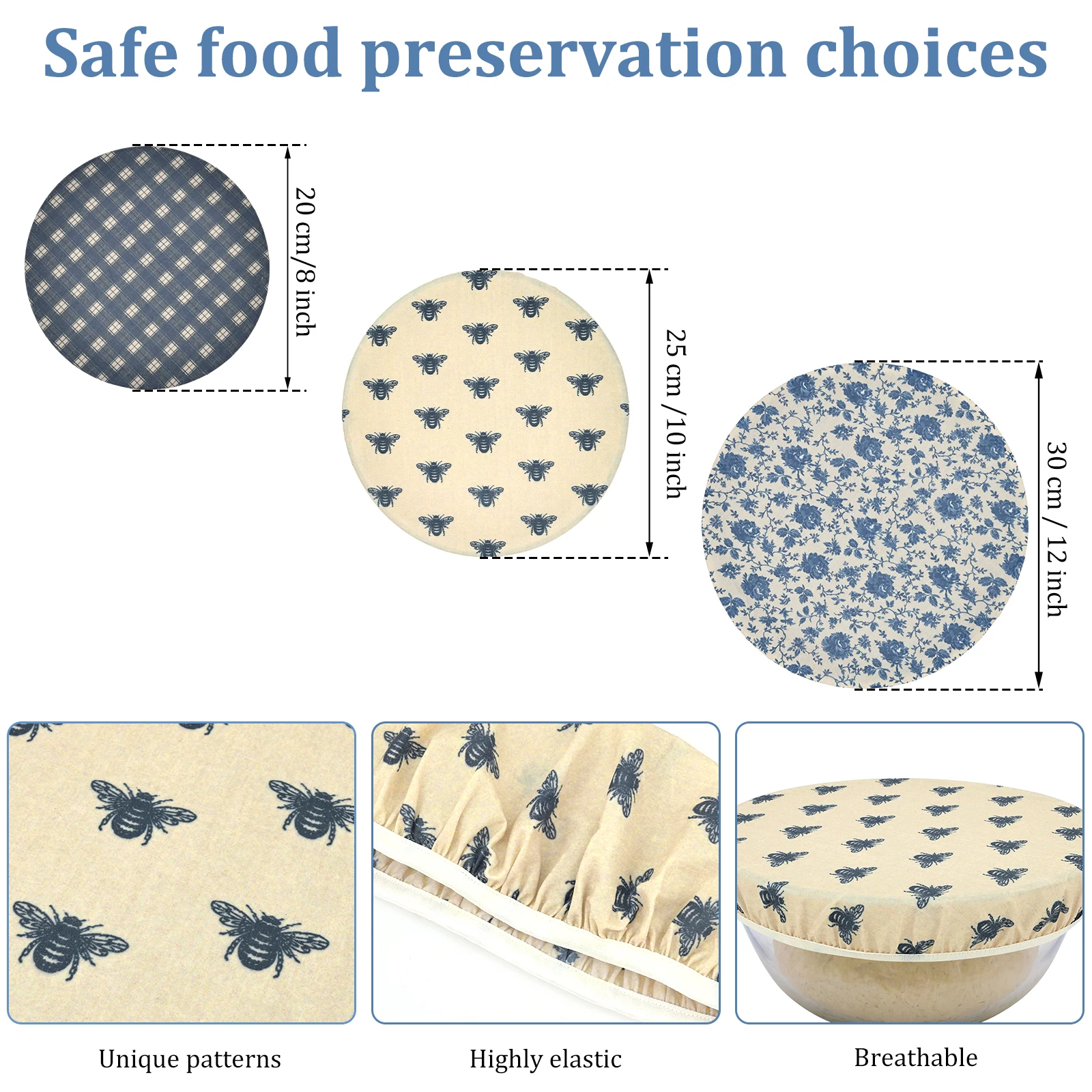 3/6 szt. Ściereczka z wosku ps – Beeswax Wrap Reusable recenzja i cena