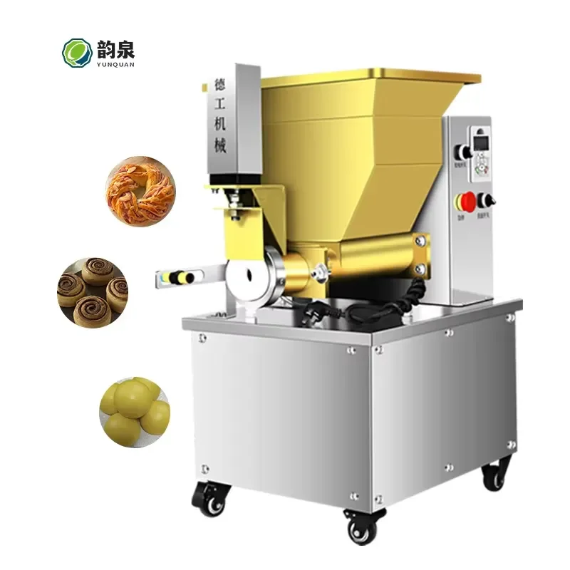 Full-Automatic Dough Ball and Pizza Biscuit Cutter Machine Rounder for Cereal Products and Dough Divider for Grain Product