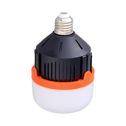 30W 40W 50W High Efficiency High Power LED Home Appliance Smart Charging Emergency Bulb Retractable AC86-265V Home E27 Interface