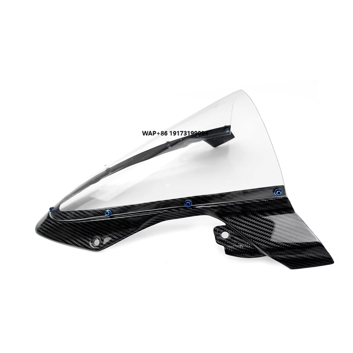 

Motorcycle Accessories Windscreen Carbon Fiber 3K Twill Glossy Black Fit for S1000RR 2023 Models