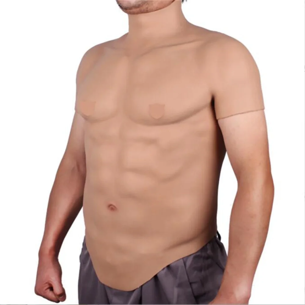 

Silicone False Chest Muscle, Real Male Mannequin Cloth, Muscular Stage Costume, Cross Dressing Cover, Lower Body, Cosplay, E009