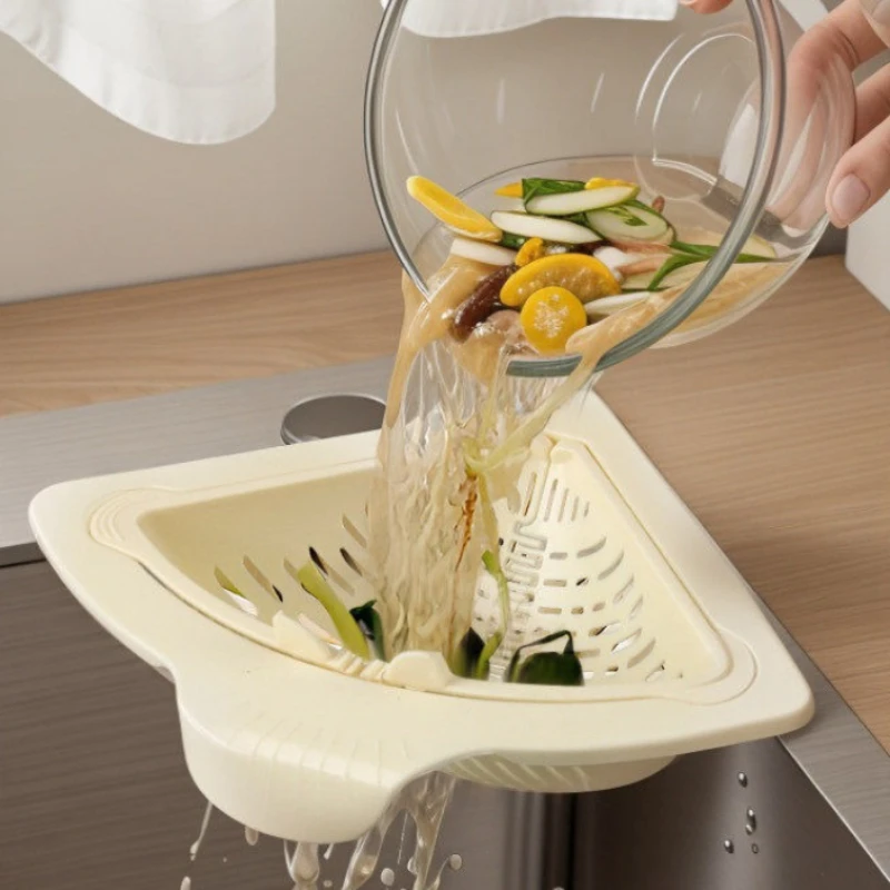 Magnetic Suction Sink Drain Basket New Household Kitchen Wash Basin Separation Filter Basket Leftovers Residue Filter Basket