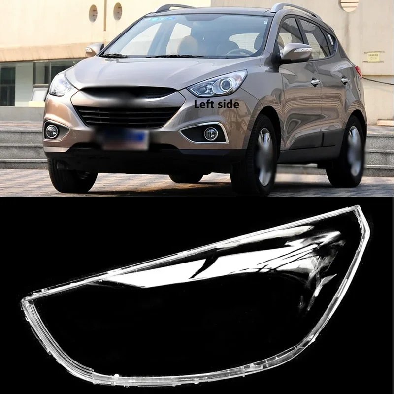 

For Hyundai IX35 2009-2012 Front Headlamp Cover Headlight Shell Lens Plexiglass Auto Replacement Parts